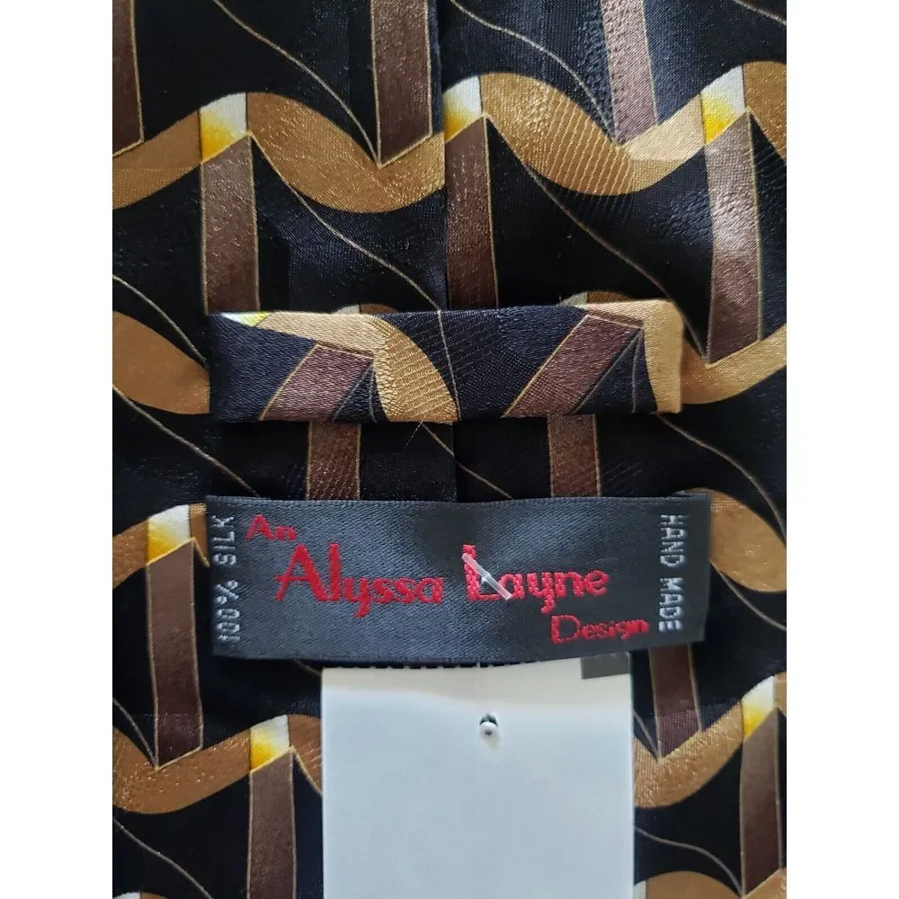 Two Silk ties An Alyssa Layne Design Silk Ties 2‎